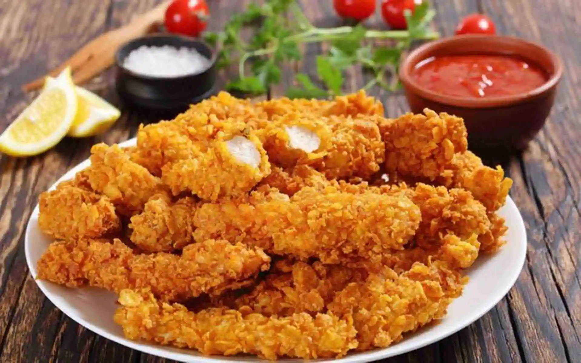 Deliciosas Iscas de Frango Crocantes