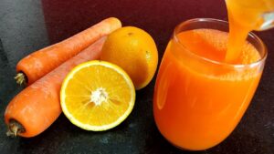 Suco de Laranja com cenoura
