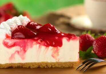 cheesecake de frutas vermelhas