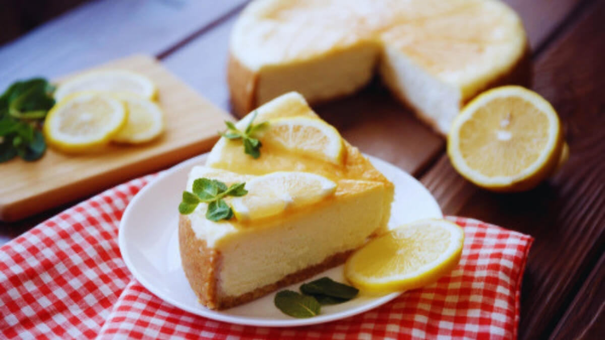 Cheesecake de Limão Siciliano