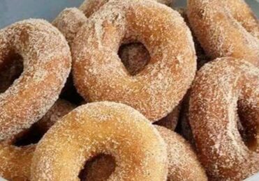 Rosquinhas de Canela e Açúcar