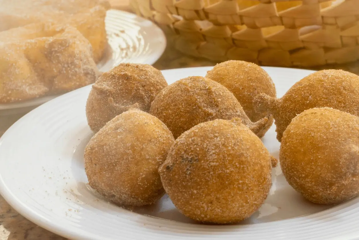 Bolinho de chuva assado