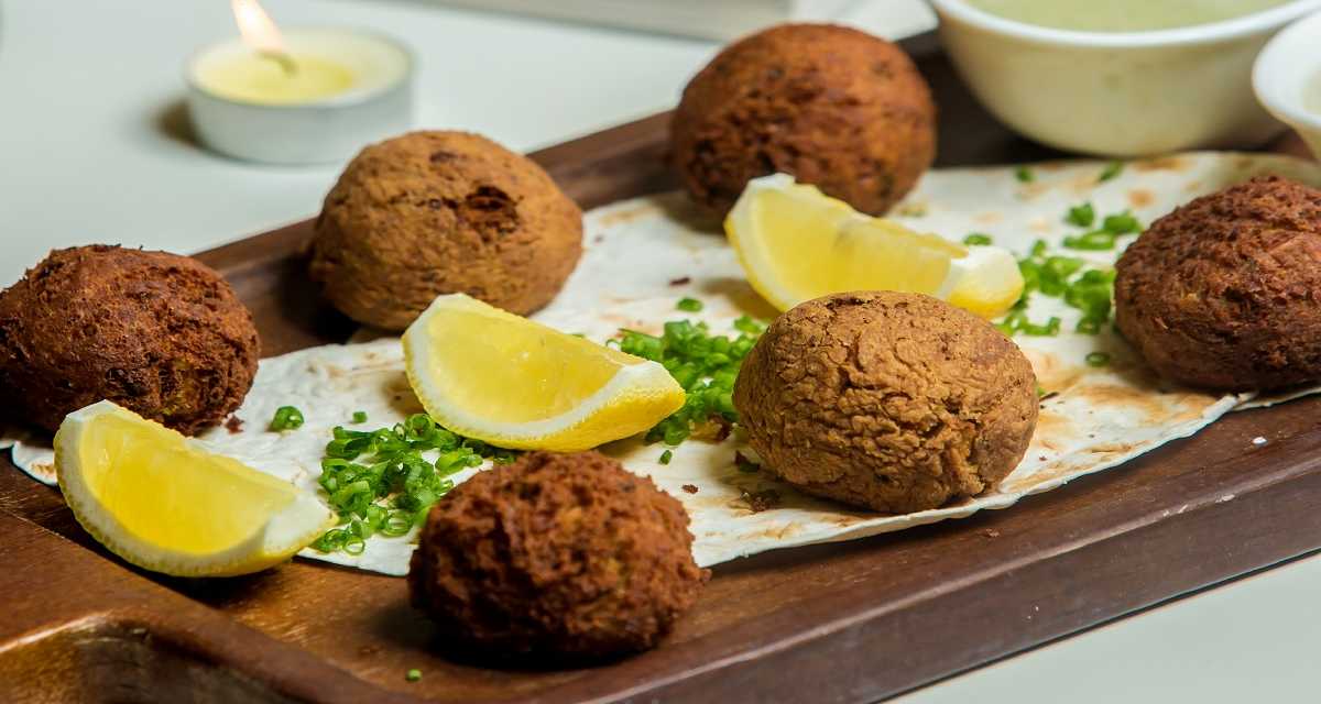 Bolinho de soja assado