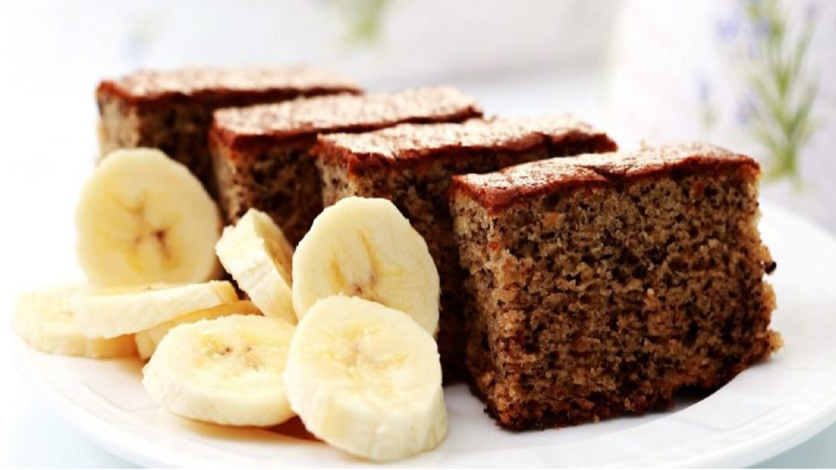 Bolo de Banana Fitness