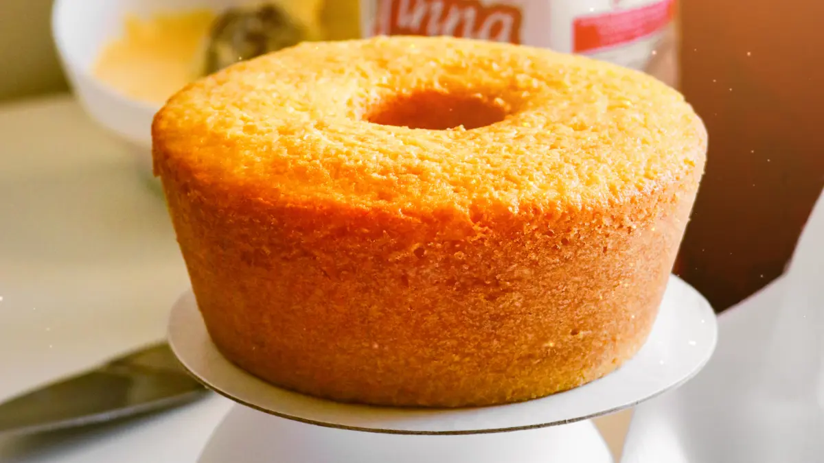Bolo de milho tradicional