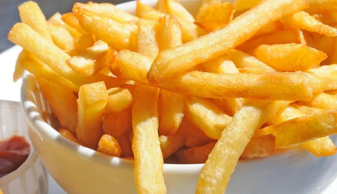 Batata frita assada