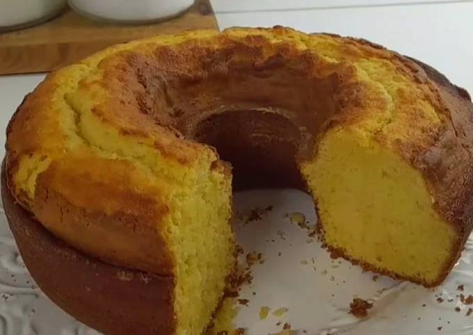 Bolo de tangerina de liquidificador