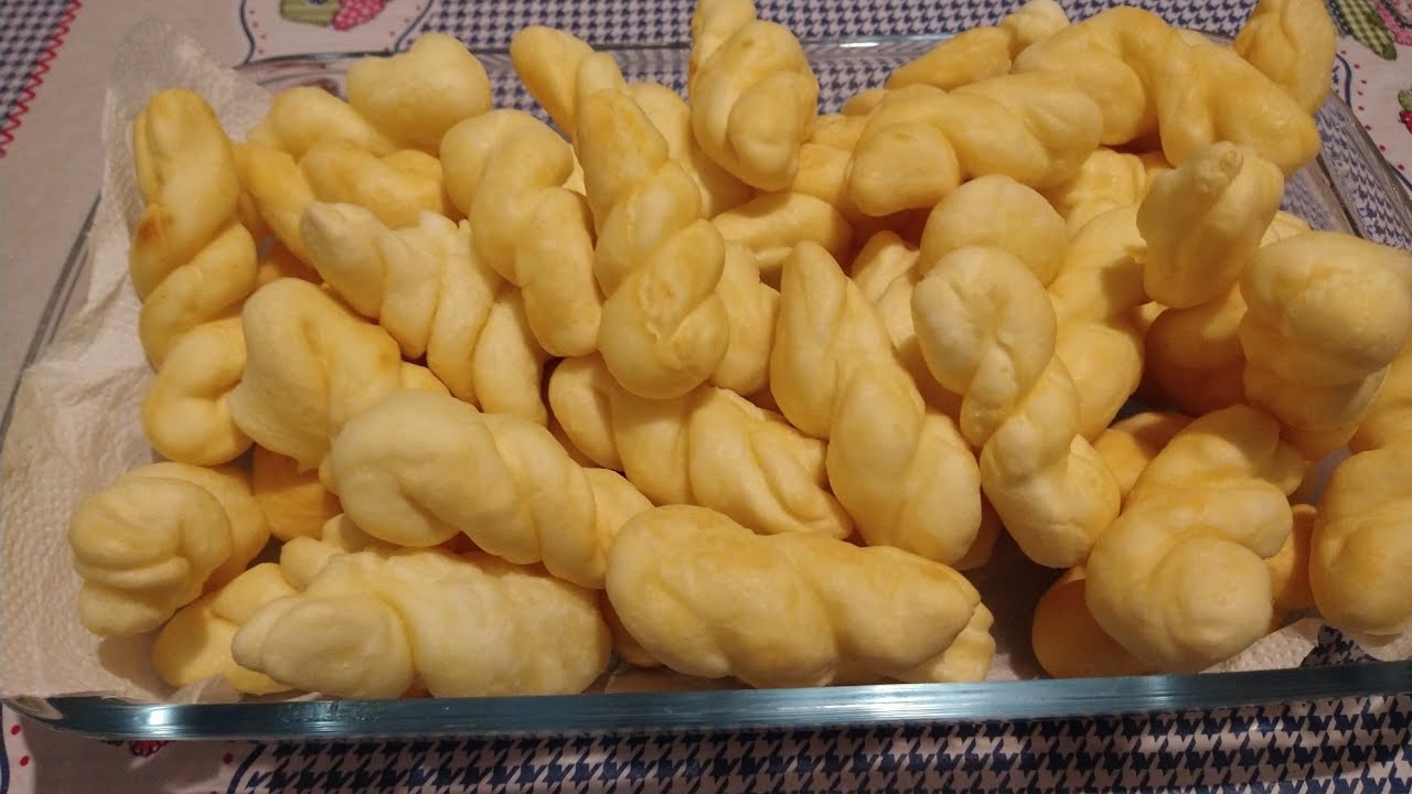 Bolo de tapioca frito