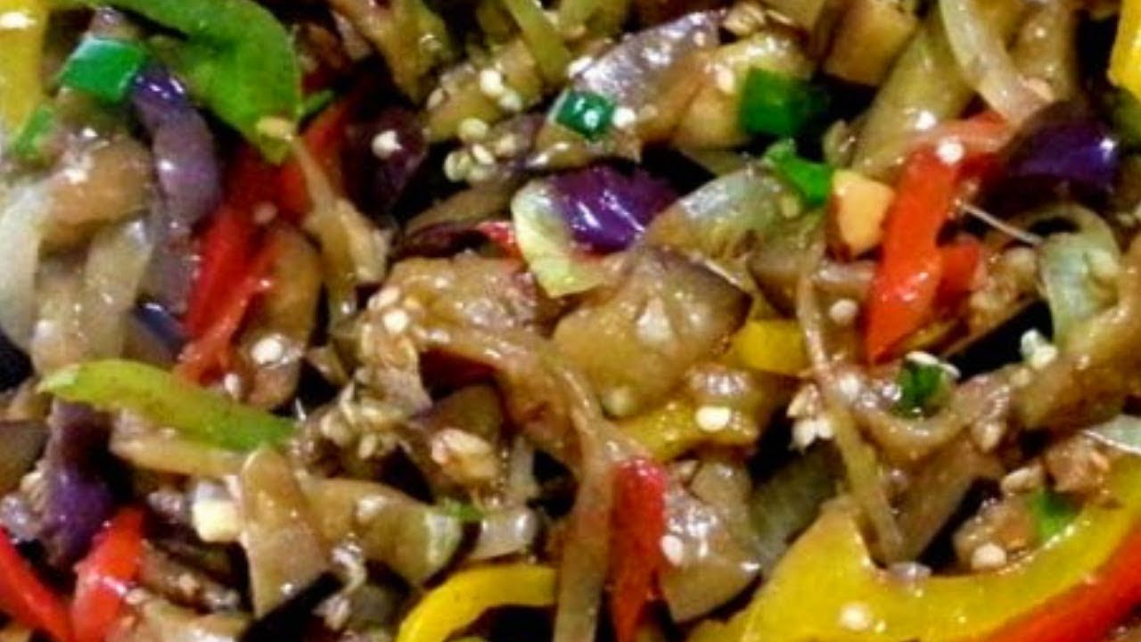 Escabeche de berinjela no forno