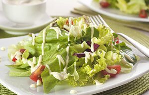 Molho de salada com requeijão