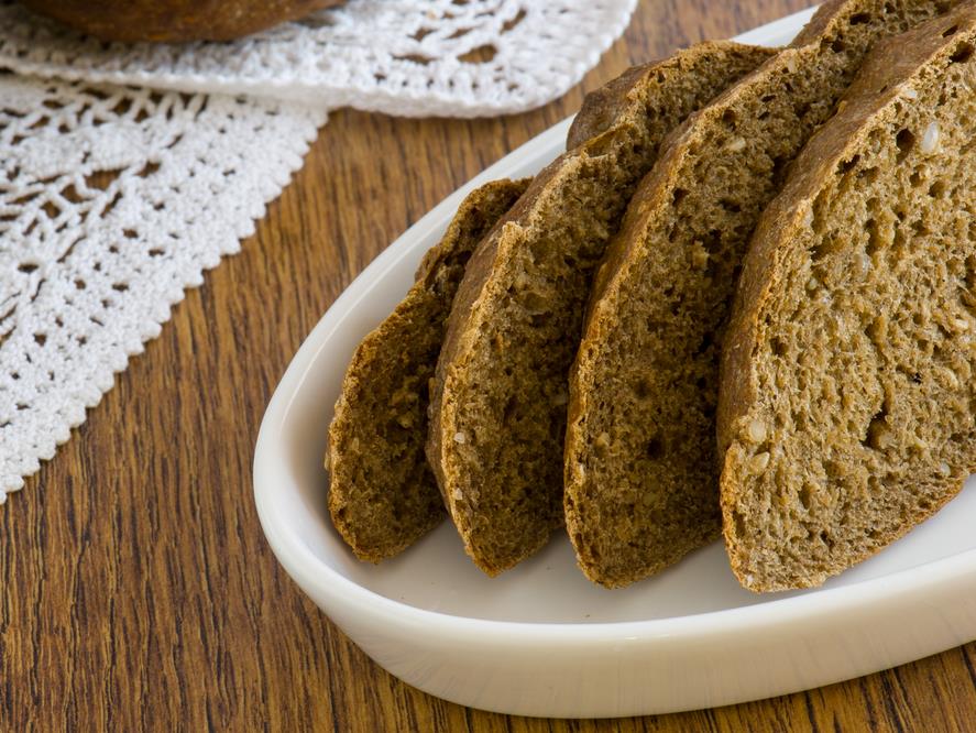 Pão de centeio integral