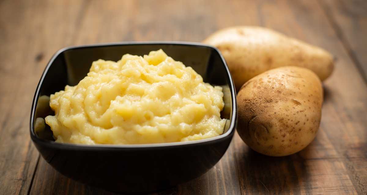 Purê de batata inglesa fit