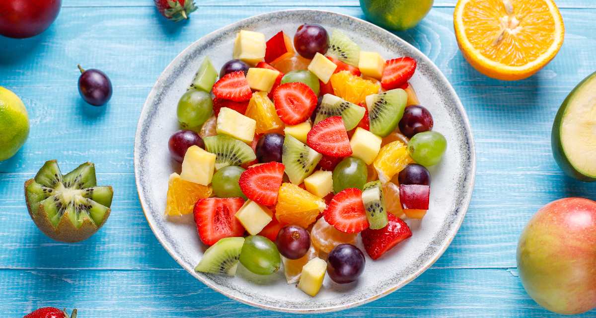 Salada de frutas fit.