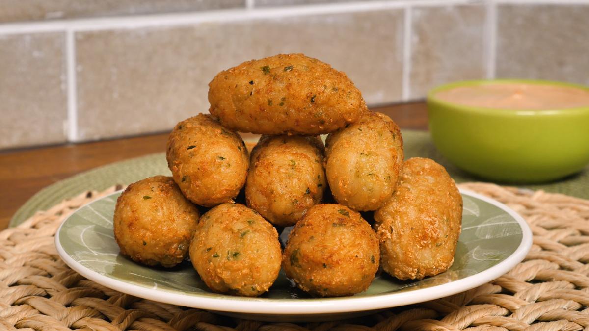 Bolinho de arroz simples