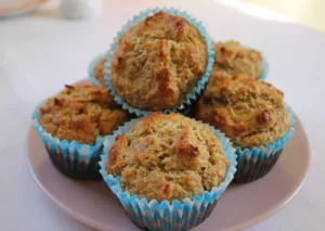 Bolinho de banana com aveia