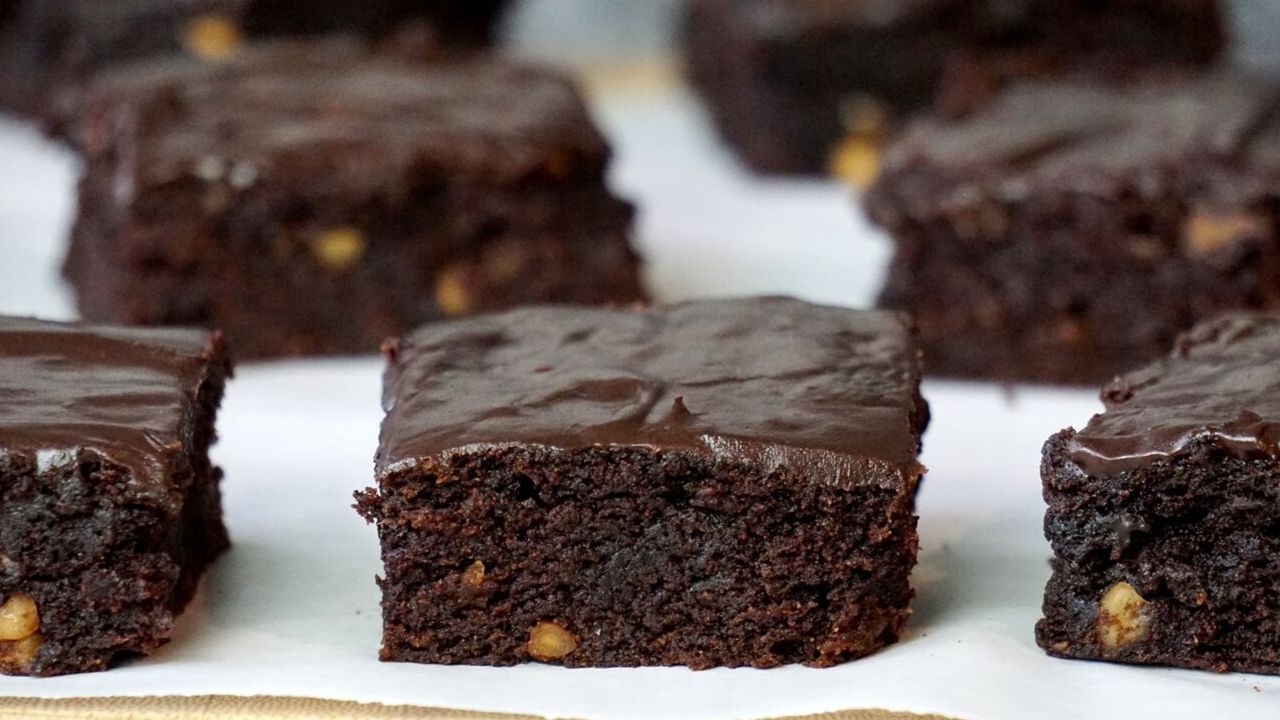 Brownie de batata doce e aveia