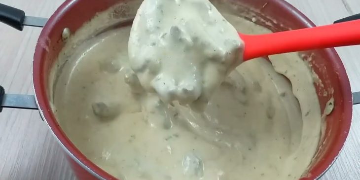 Creme de batata para carne