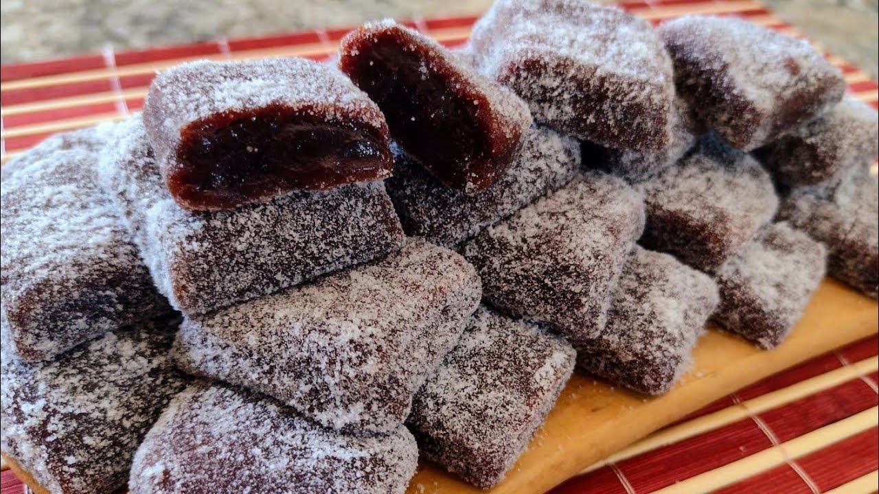 Doce de banana em barra