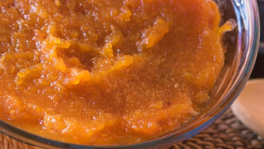 Doce de abóbora com leite condensado: