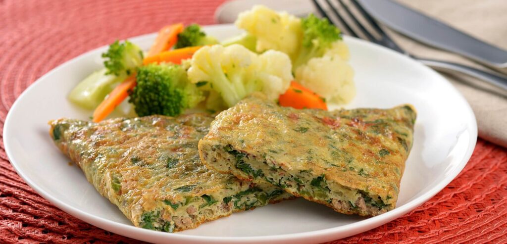 Omelete de carne