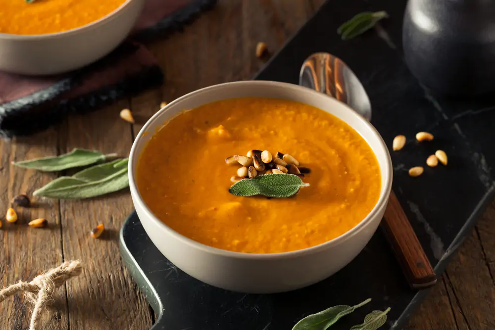 Purê de abobora cabotiá low carb