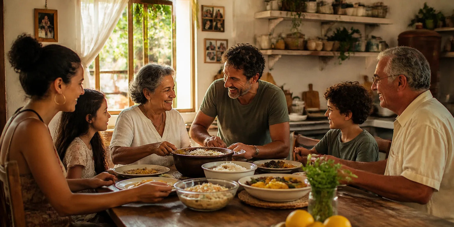 A comida também comunica: o que as refeições em família dizem sobre afeto e rotina